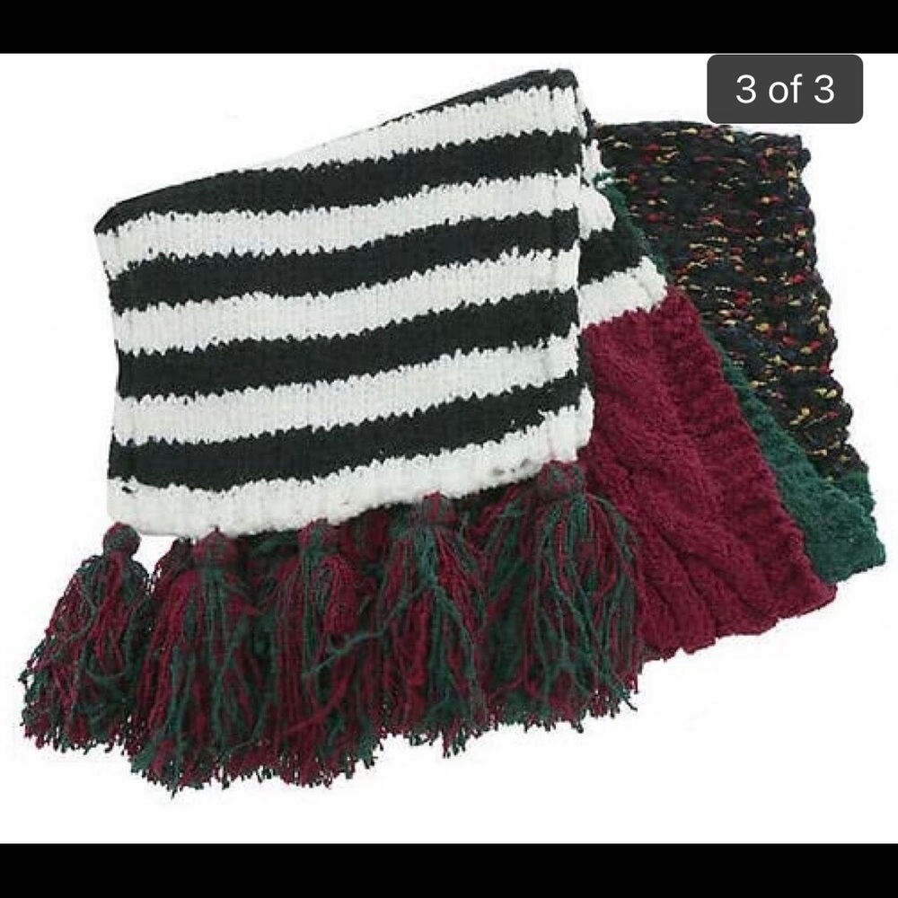 Free People Nova striped tassel scarf🌠 - Picture 3 of 10